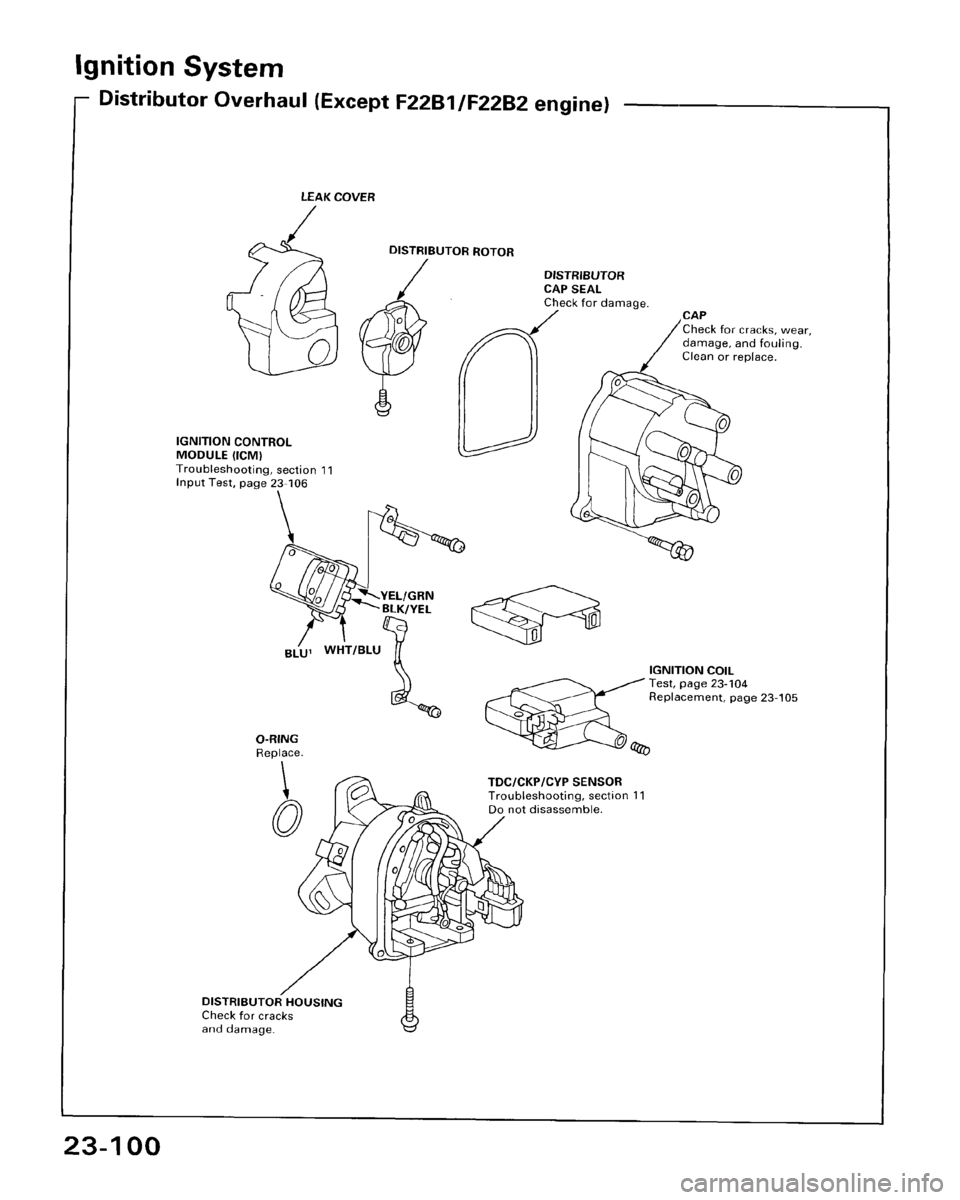 HONDA ACCORD 1995  Service Repair Manual 