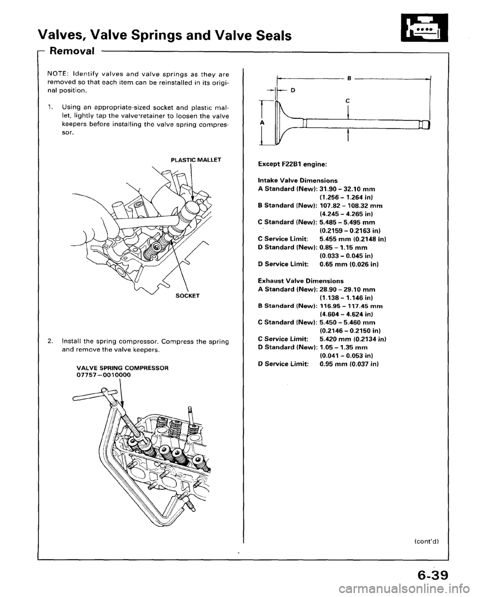 HONDA ACCORD 1995  Service Repair Manual 