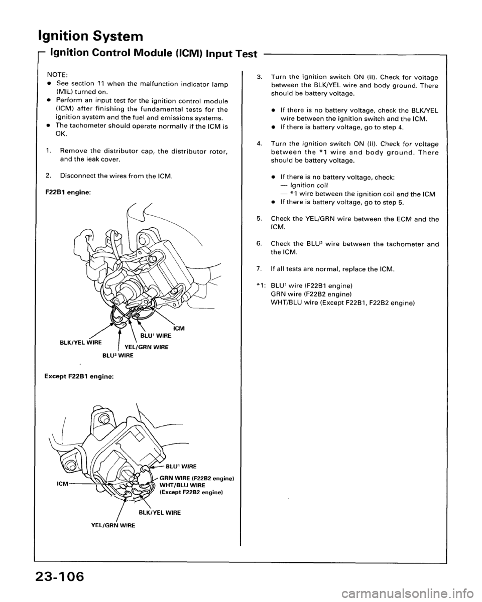 HONDA ACCORD 1995  Service Repair Manual 