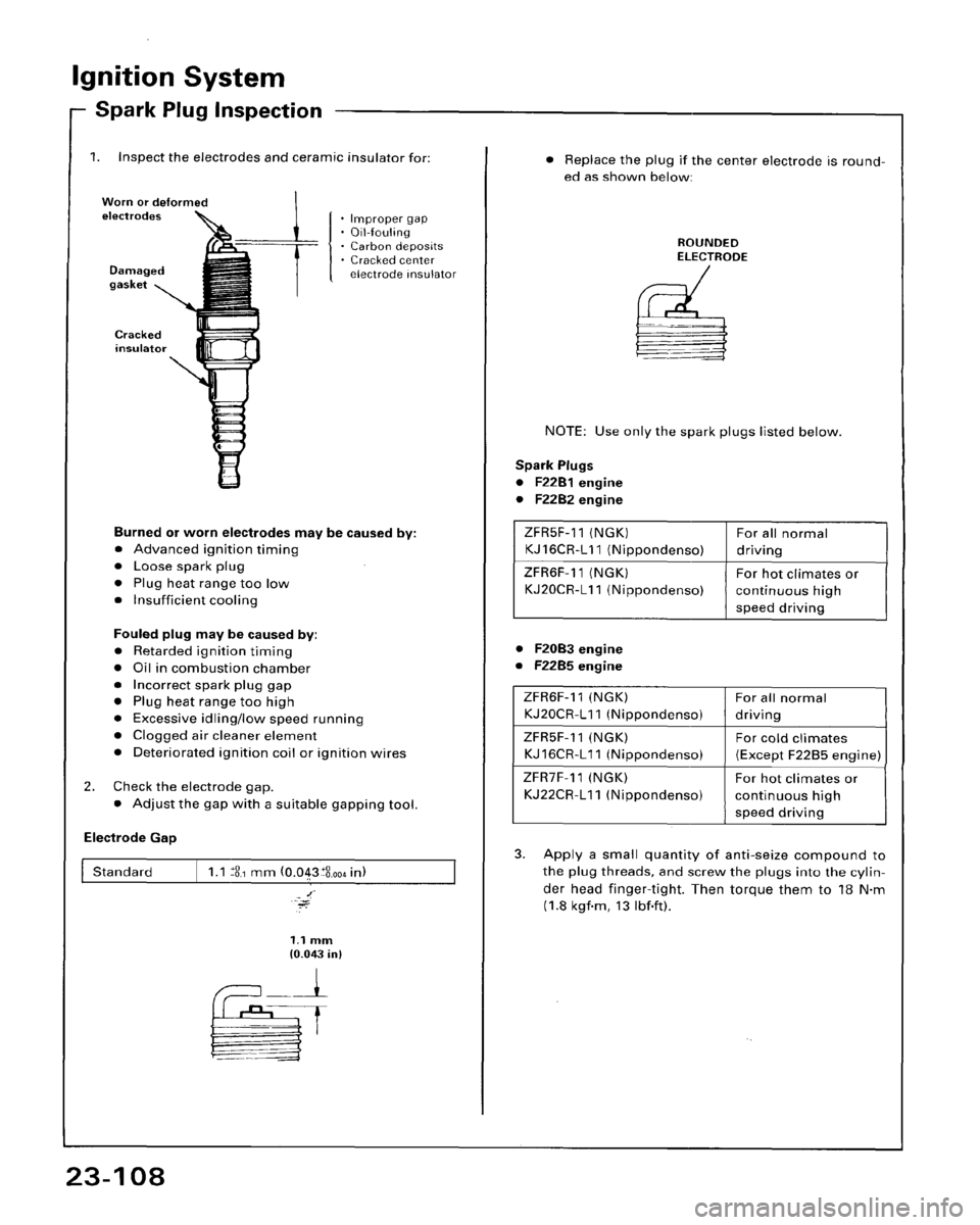 HONDA ACCORD 1995  Service Repair Manual 