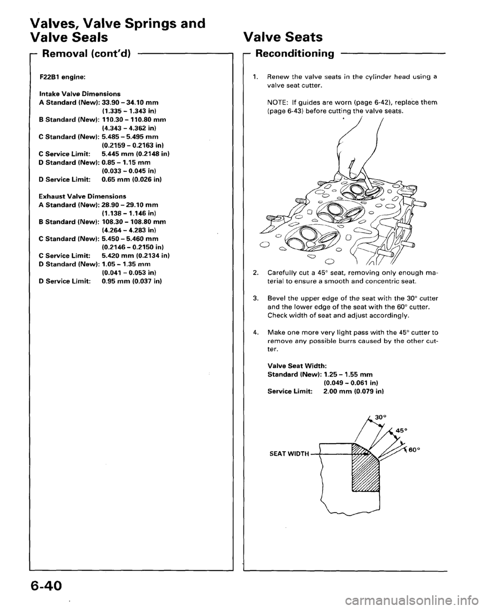 HONDA ACCORD 1995  Service Repair Manual 