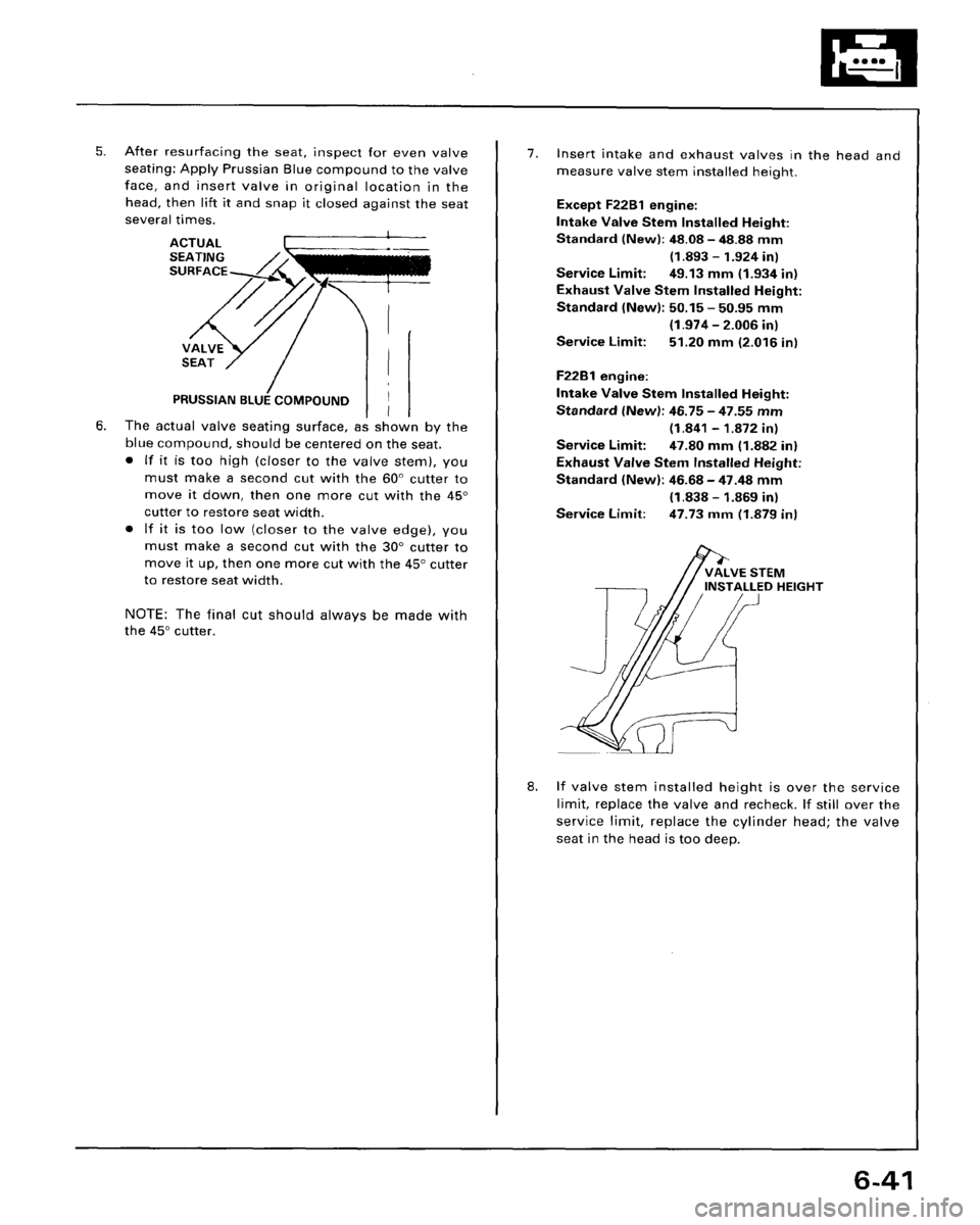HONDA ACCORD 1995  Service Repair Manual 