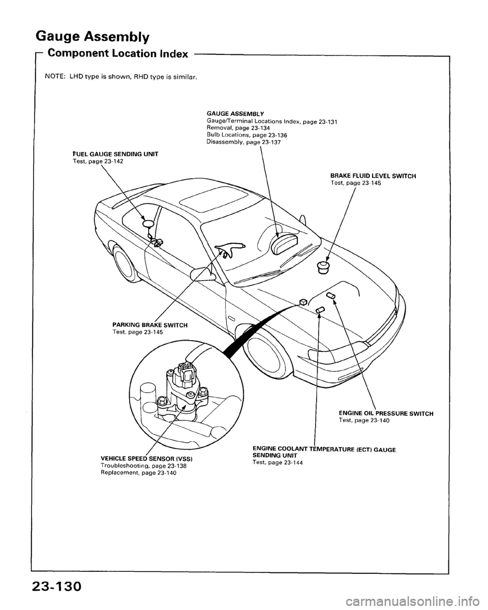 HONDA ACCORD 1995  Service Repair Manual 