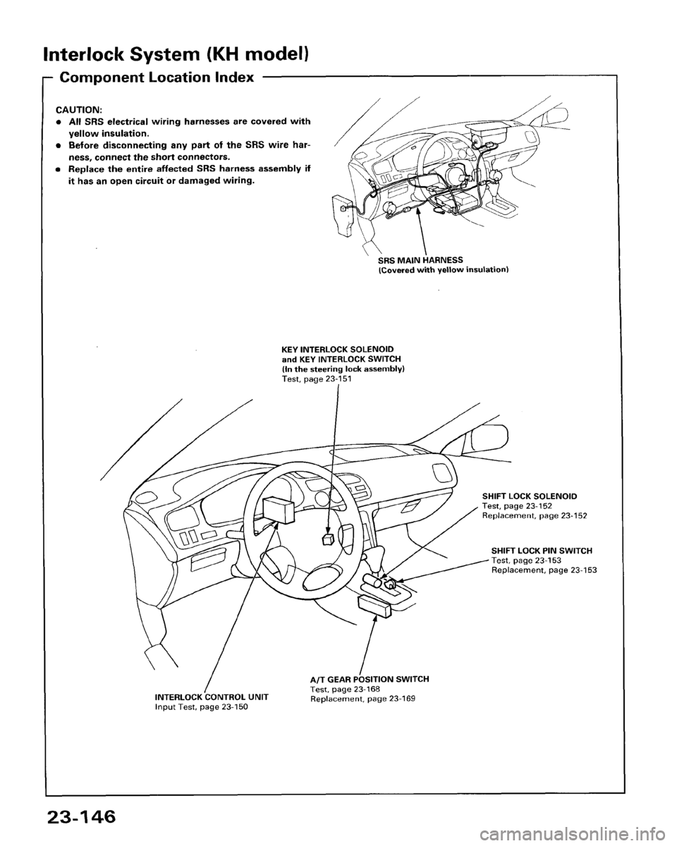 HONDA ACCORD 1995  Service Repair Manual 