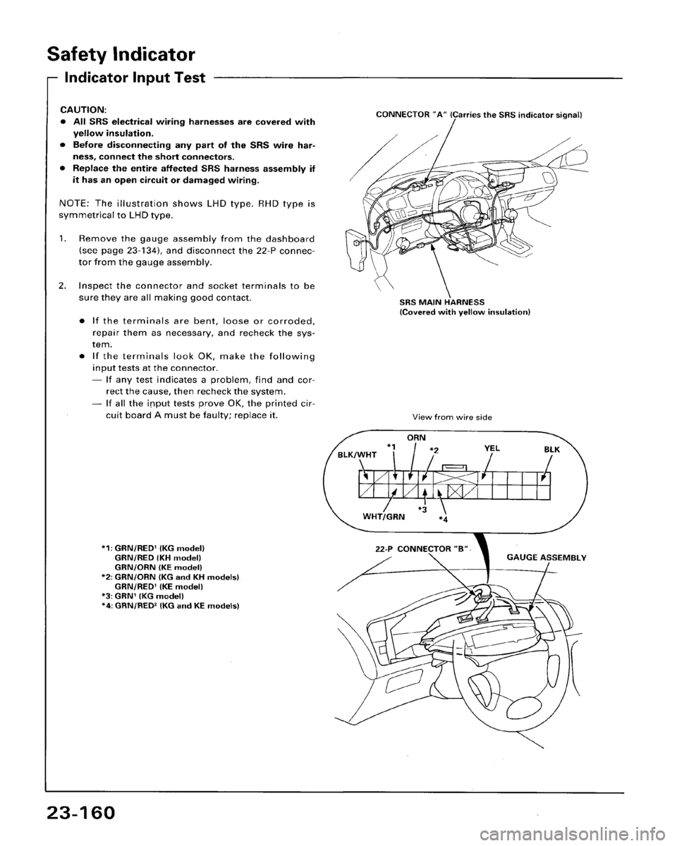 HONDA ACCORD 1995  Service Repair Manual 