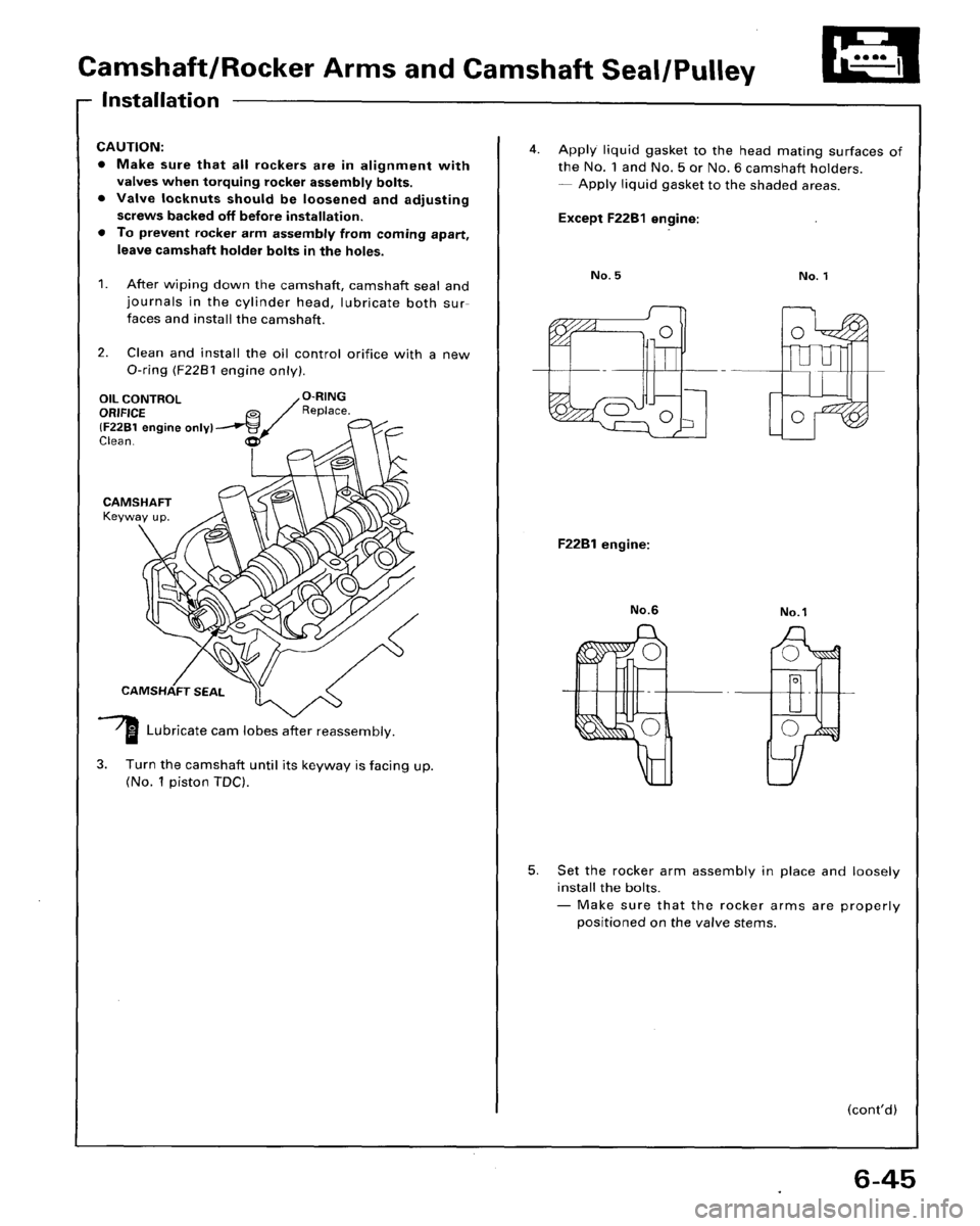 HONDA ACCORD 1995  Service Repair Manual 