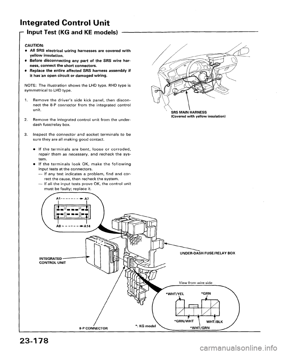 HONDA ACCORD 1995  Service Repair Manual 