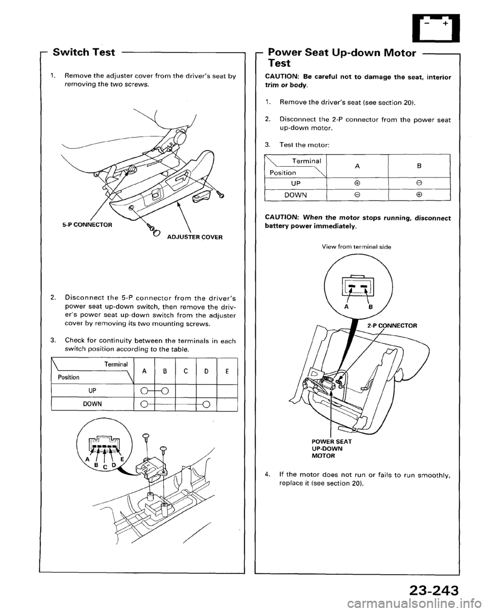 HONDA ACCORD 1995  Service Repair Manual 