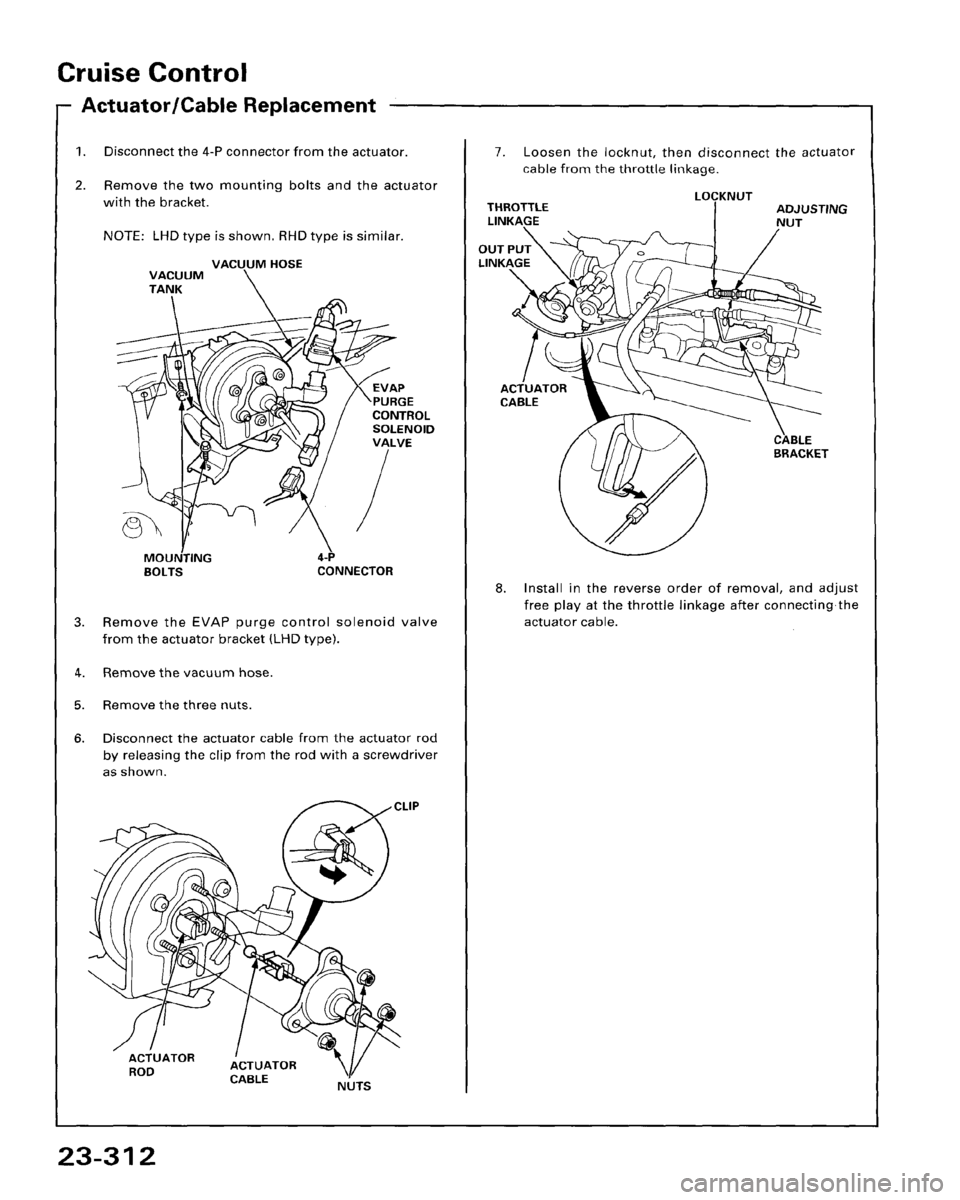 HONDA ACCORD 1995  Service Repair Manual 
