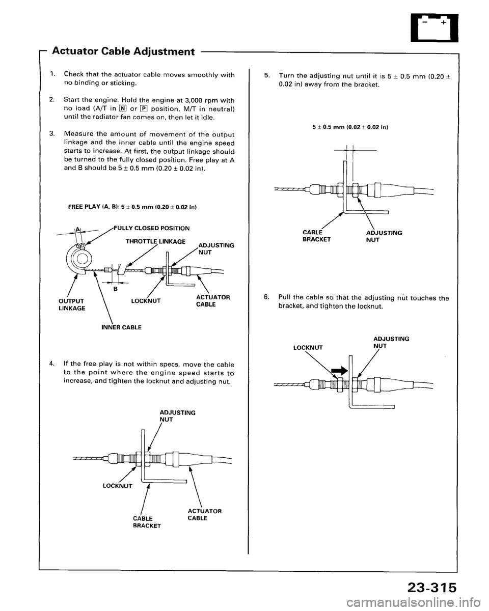 HONDA ACCORD 1995  Service Repair Manual 