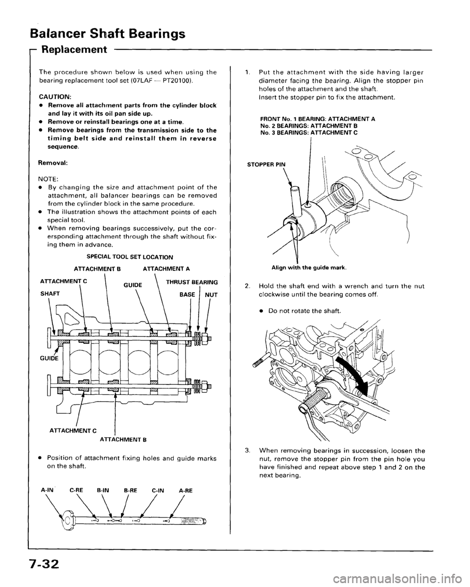 HONDA ACCORD 1995  Service Repair Manual 