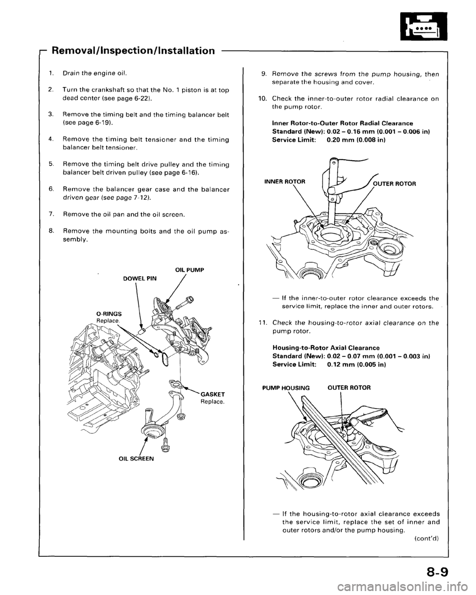 HONDA ACCORD 1995  Service Repair Manual 