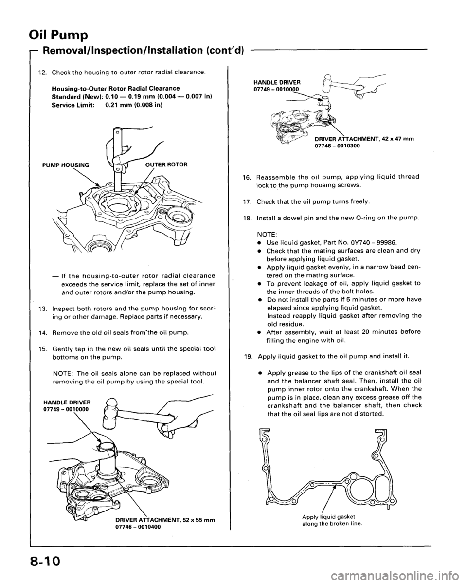 HONDA ACCORD 1995  Service Repair Manual 