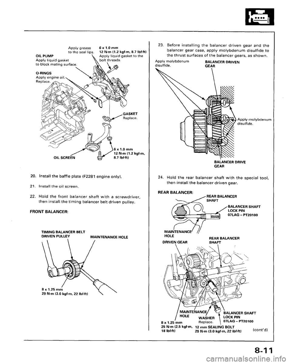 HONDA ACCORD 1995  Service Repair Manual 