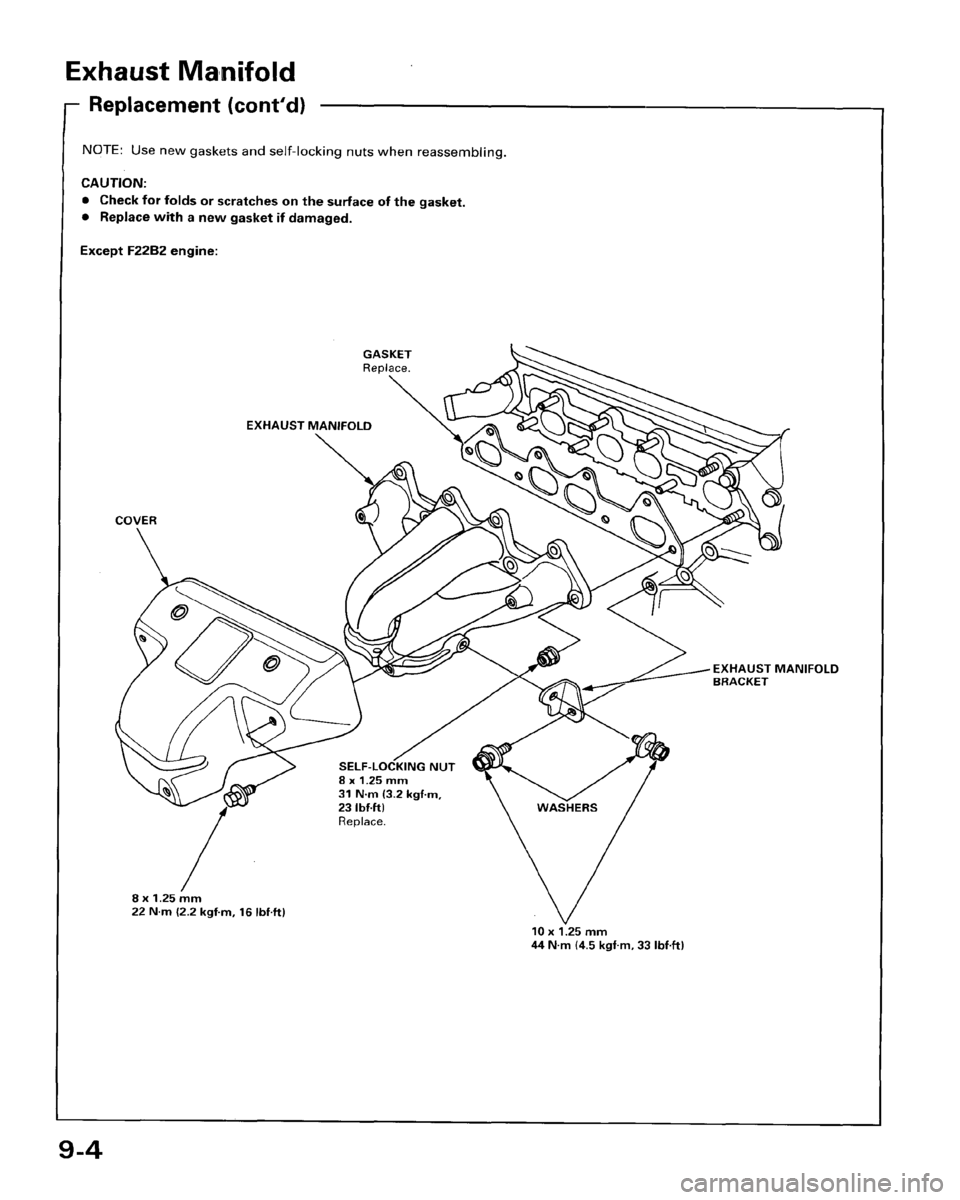 HONDA ACCORD 1995  Service Repair Manual 