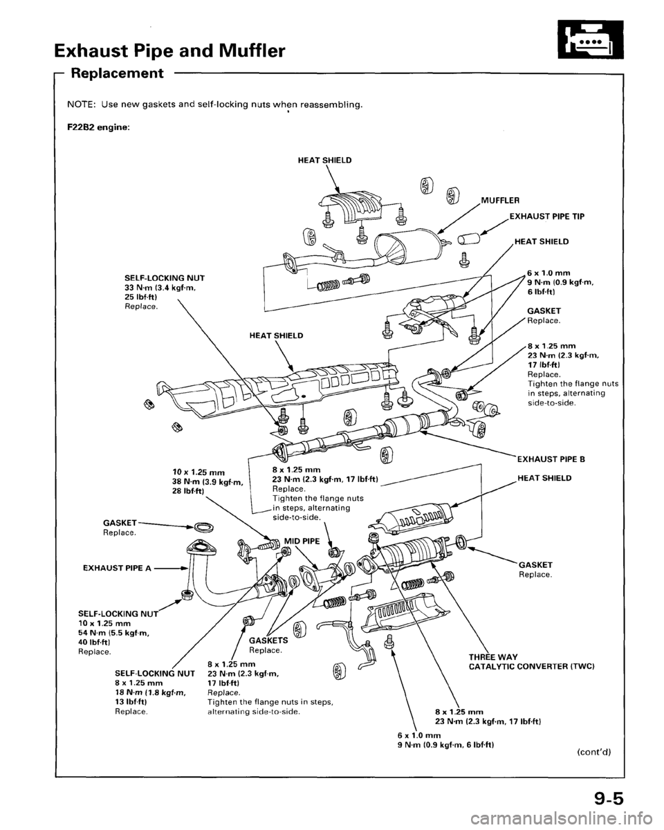 HONDA ACCORD 1995  Service Repair Manual 