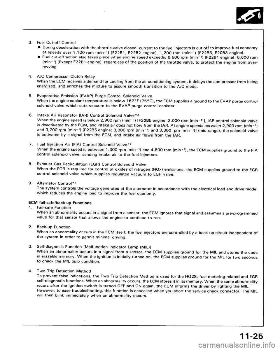 HONDA ACCORD 1995  Service Repair Manual 