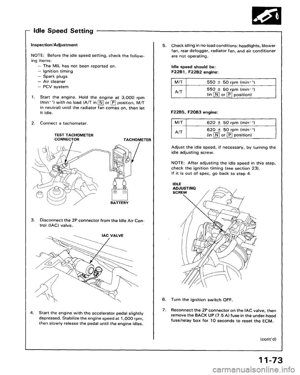 HONDA ACCORD 1995  Service Repair Manual 