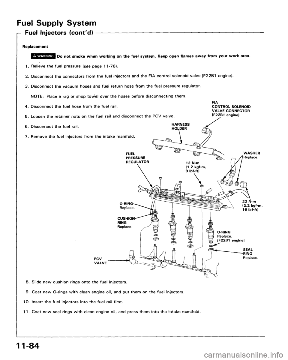 HONDA ACCORD 1995  Service Repair Manual 