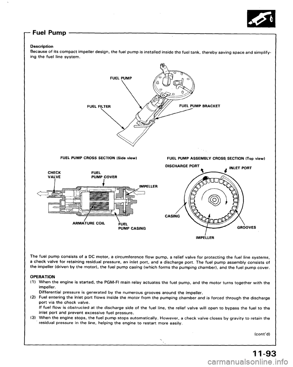 HONDA ACCORD 1995  Service Repair Manual 