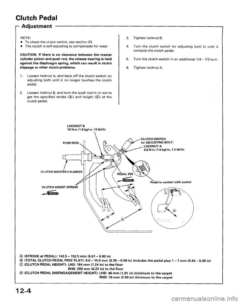 HONDA ACCORD 1995  Service Repair Manual 