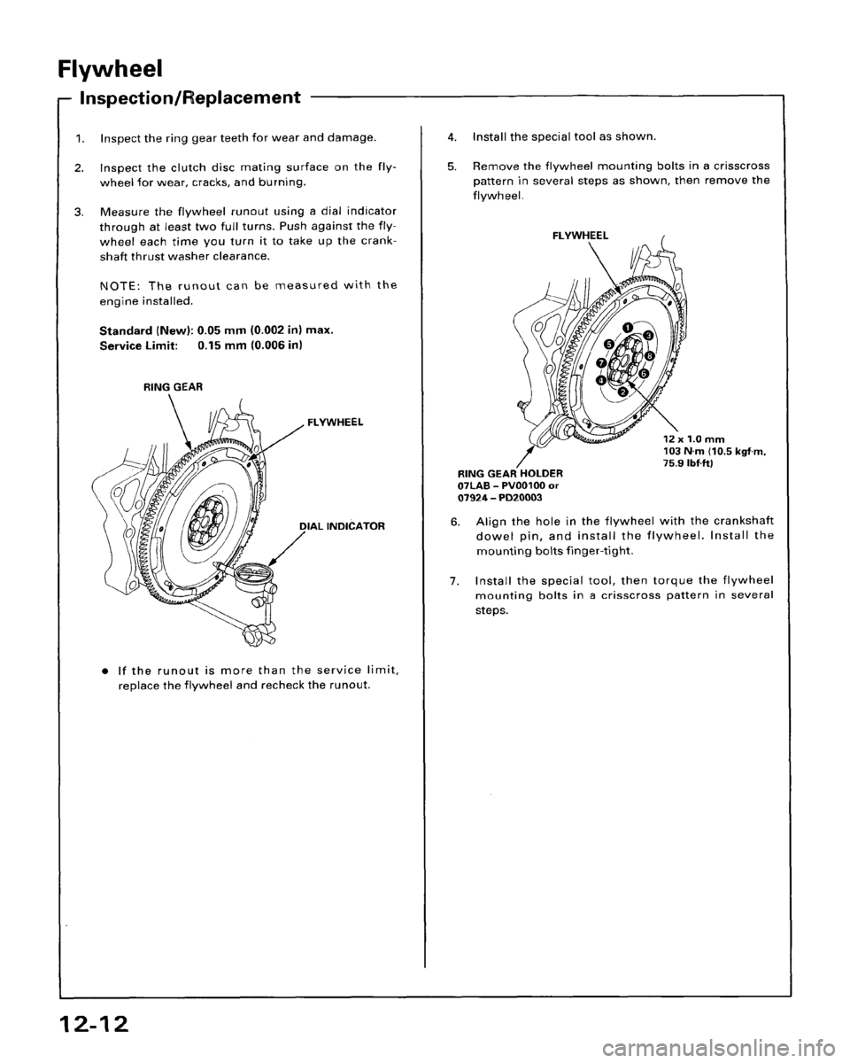 HONDA ACCORD 1995  Service Repair Manual 