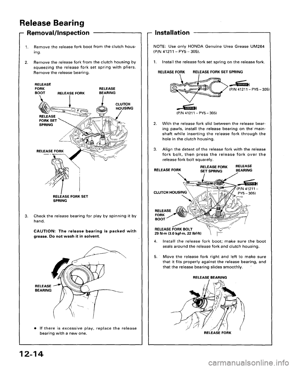 HONDA ACCORD 1995  Service Repair Manual 