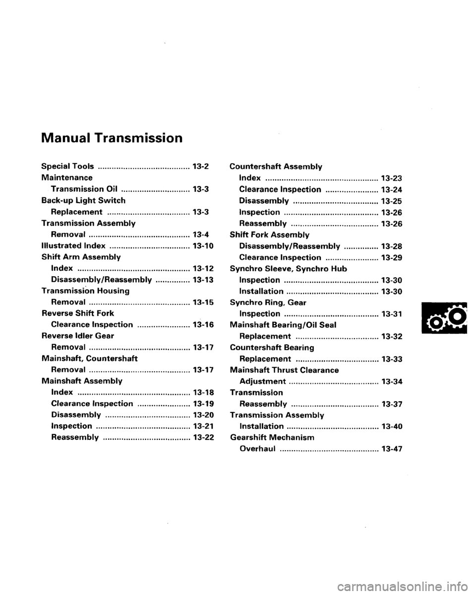 HONDA ACCORD 1995  Service Repair Manual 