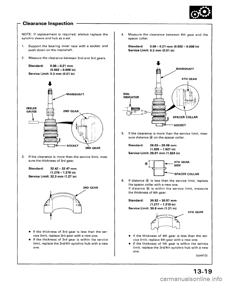 HONDA ACCORD 1995  Service Repair Manual 