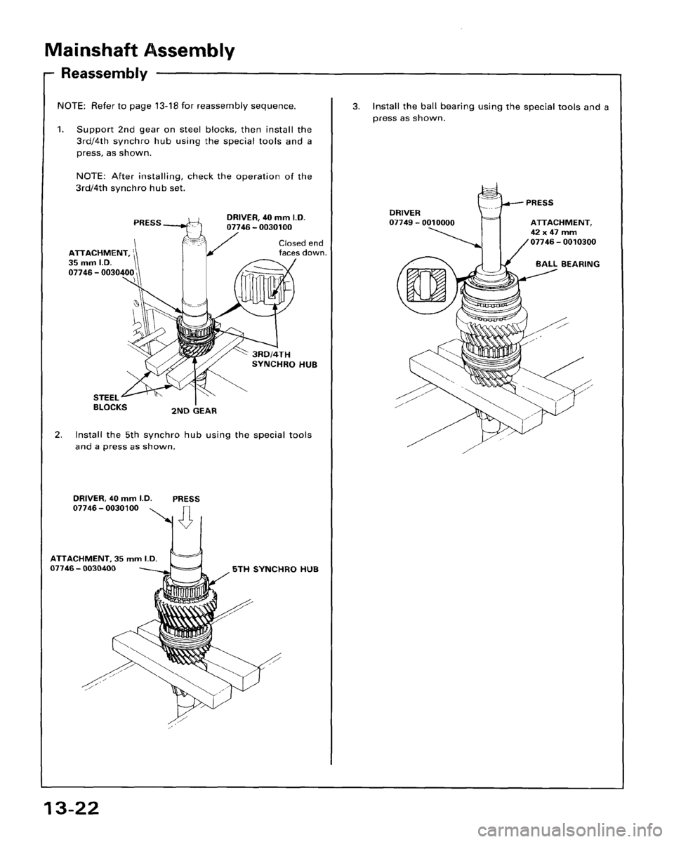 HONDA ACCORD 1995  Service Repair Manual 