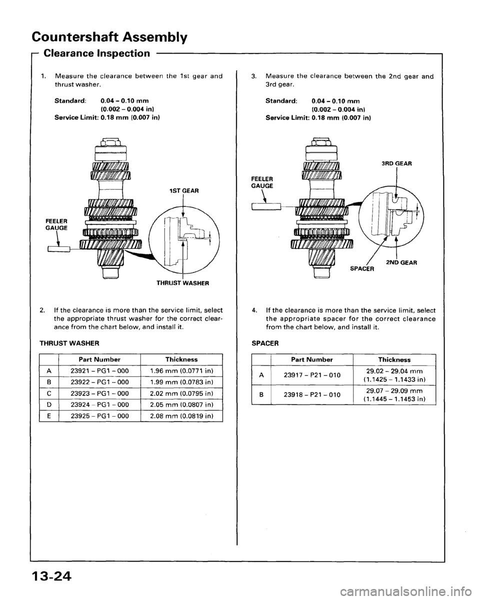 HONDA ACCORD 1995  Service Repair Manual 