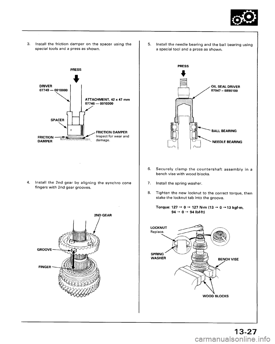 HONDA ACCORD 1995  Service Repair Manual 