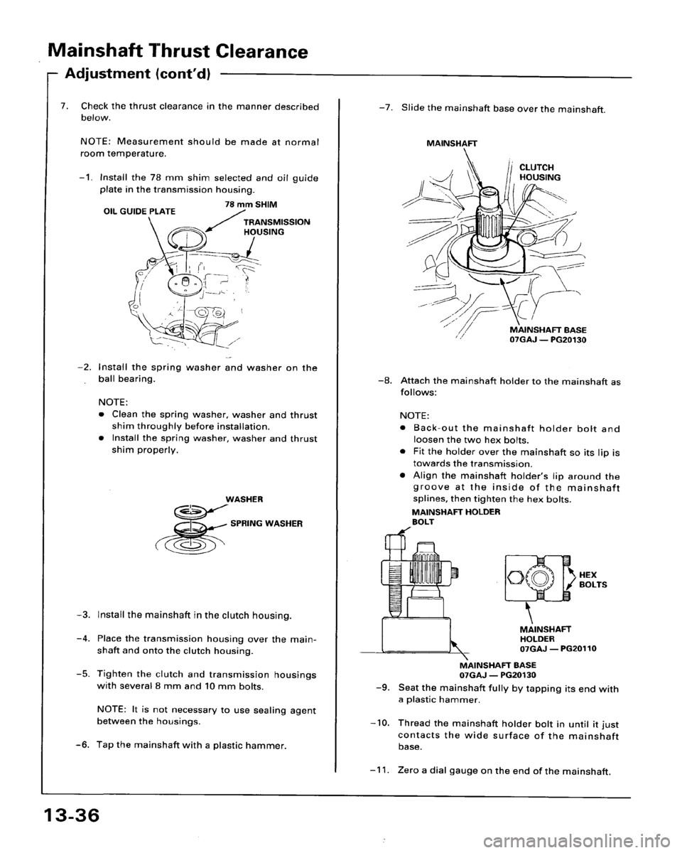 HONDA ACCORD 1995  Service Repair Manual 