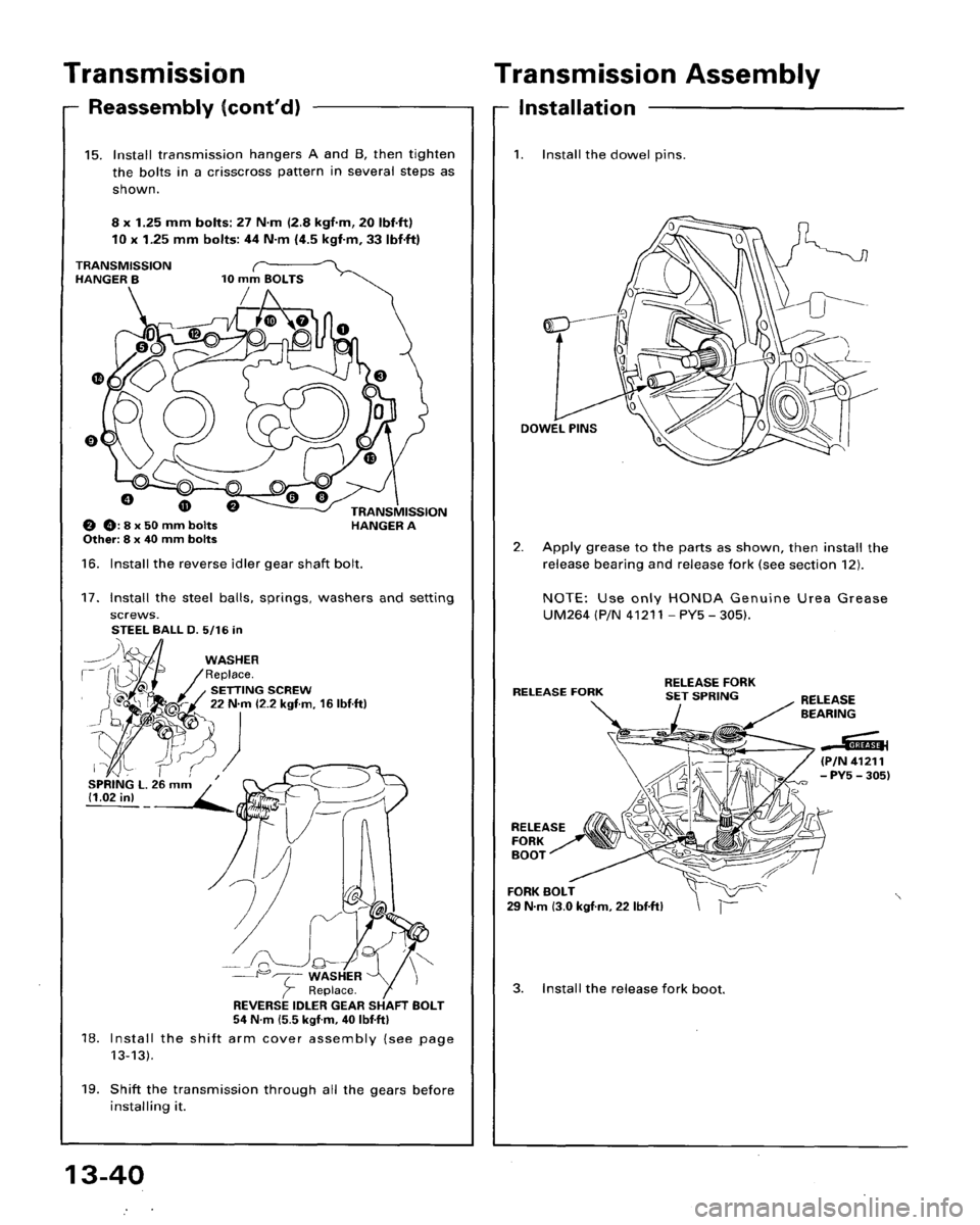 HONDA ACCORD 1995  Service Repair Manual 
