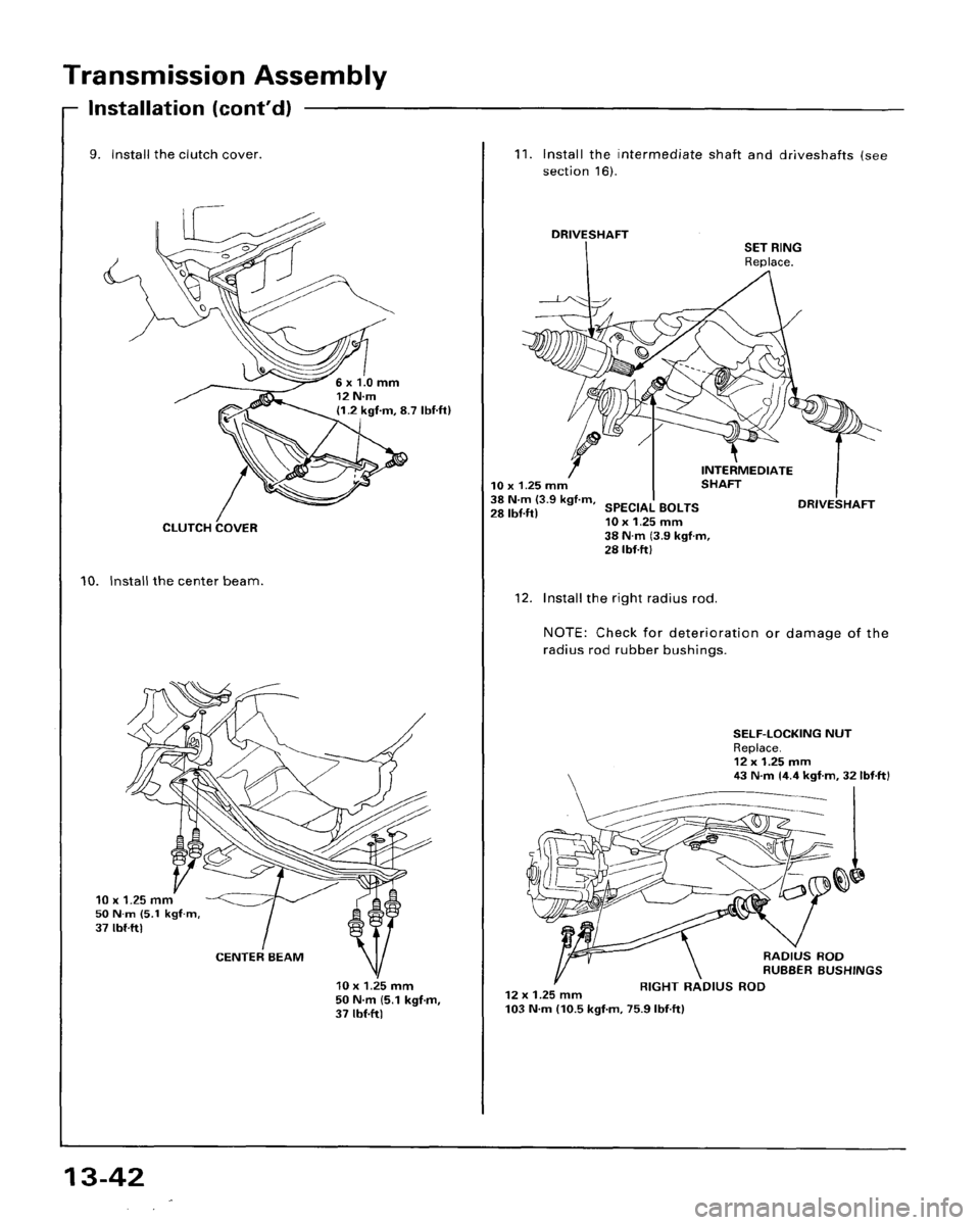 HONDA ACCORD 1995  Service Repair Manual 