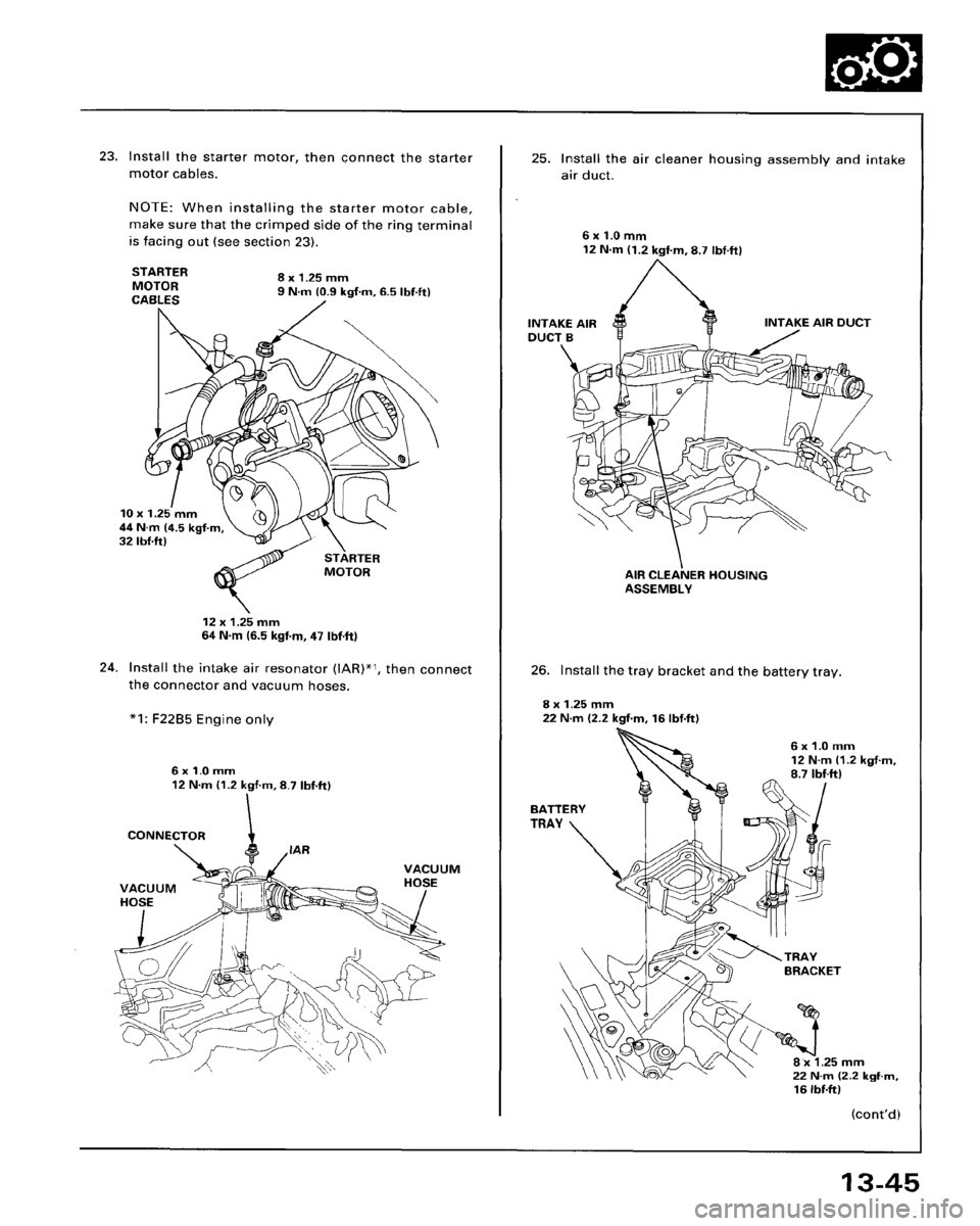 HONDA ACCORD 1995  Service Repair Manual 