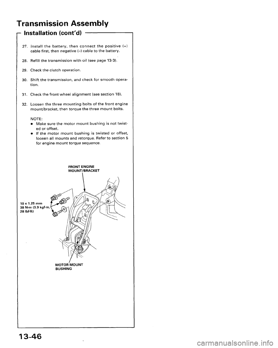 HONDA ACCORD 1995  Service Repair Manual 