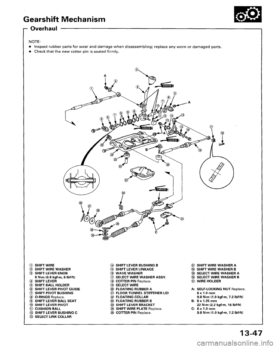 HONDA ACCORD 1995  Service Repair Manual 