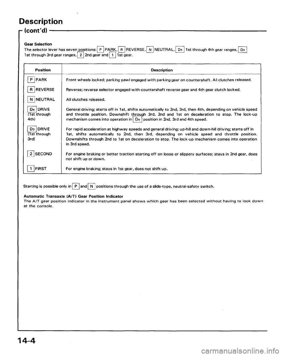 HONDA ACCORD 1995  Service Repair Manual 