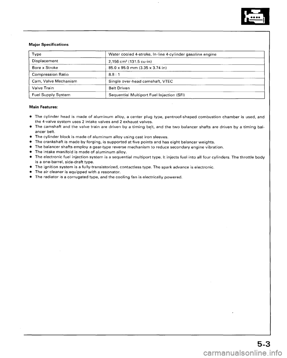 HONDA ACCORD 1995  Service Repair Manual 