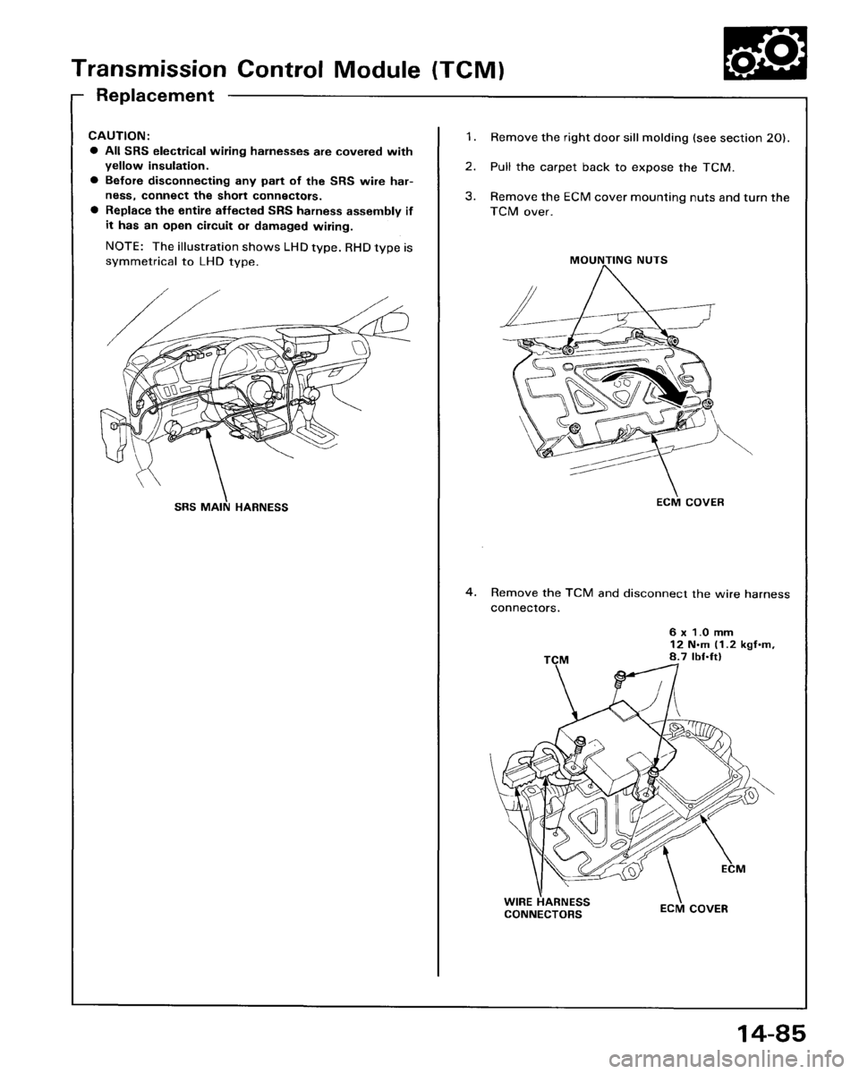 HONDA ACCORD 1995  Service Repair Manual 