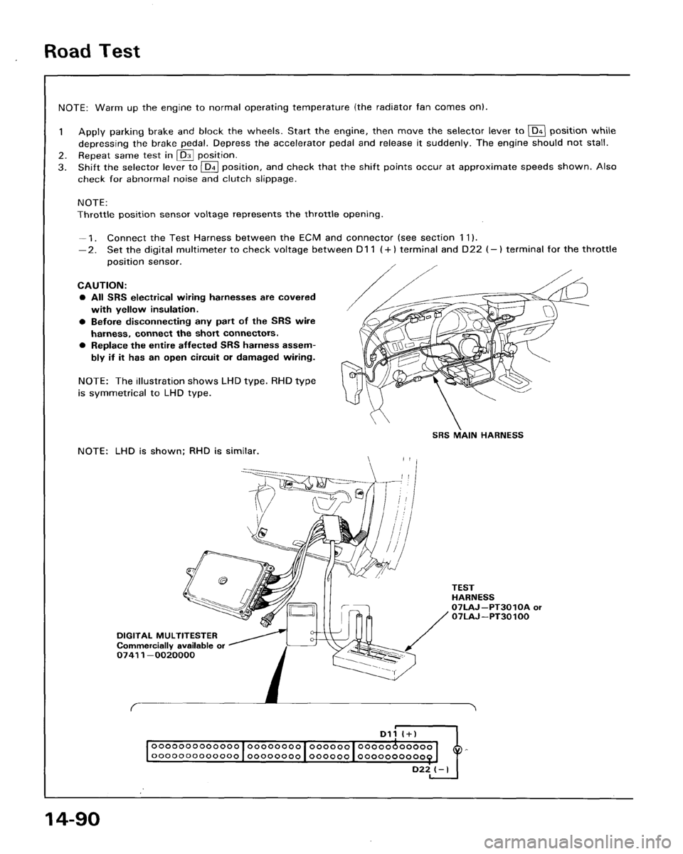 HONDA ACCORD 1995  Service Repair Manual 
