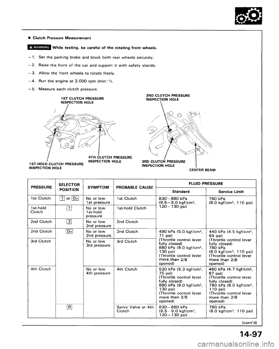 HONDA ACCORD 1995  Service Repair Manual 