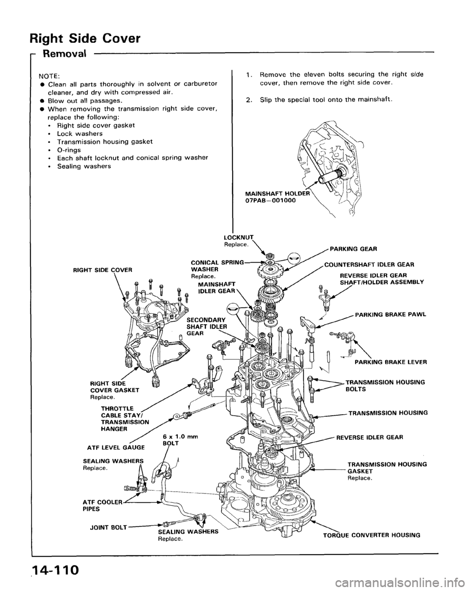HONDA ACCORD 1995  Service Repair Manual 
