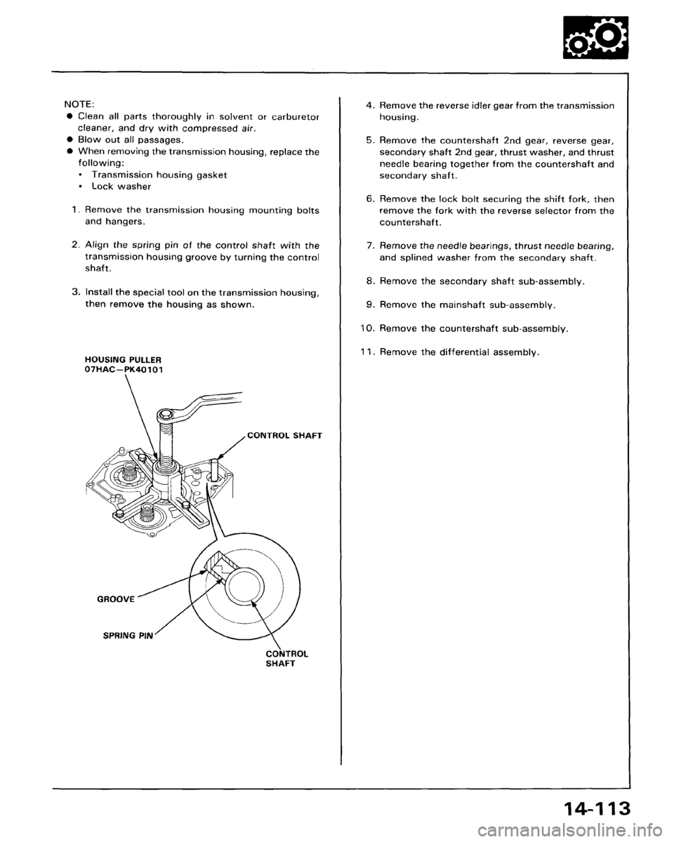HONDA ACCORD 1995  Service Repair Manual 