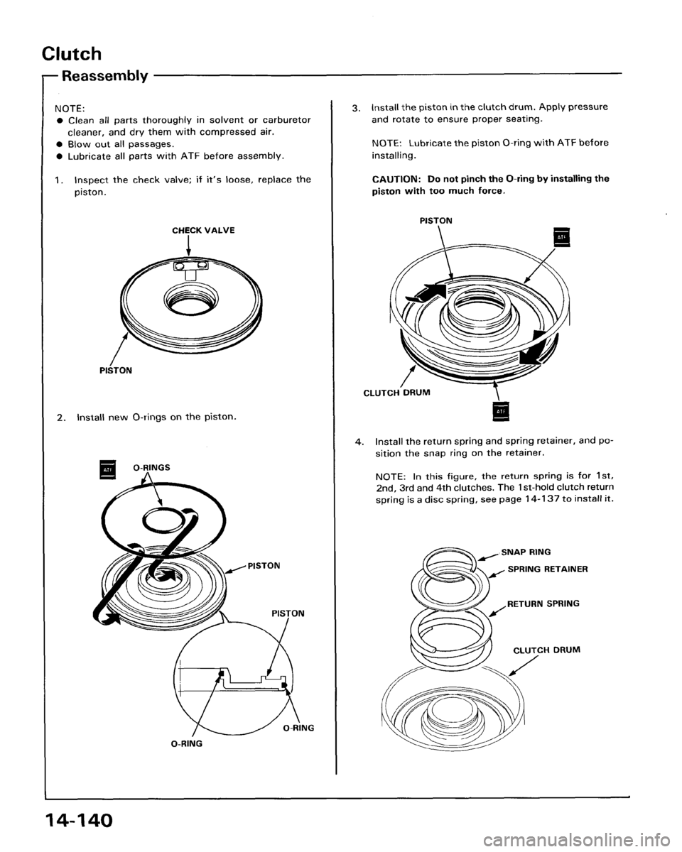 HONDA ACCORD 1995  Service Repair Manual 