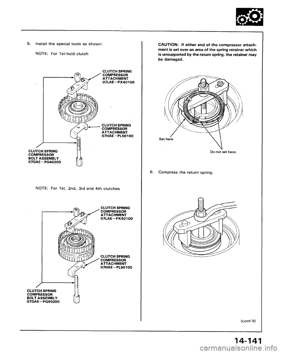 HONDA ACCORD 1995  Service Repair Manual 