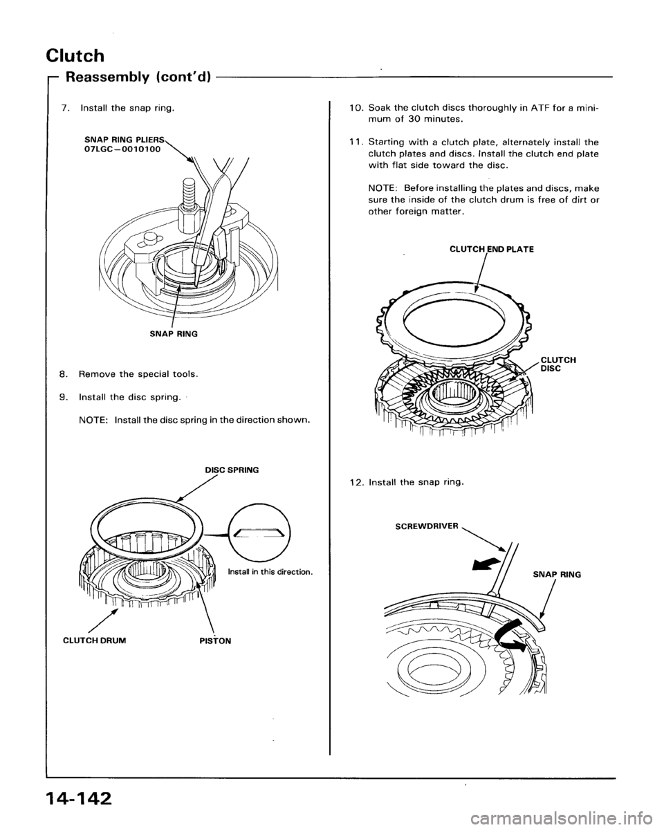 HONDA ACCORD 1995  Service Repair Manual 