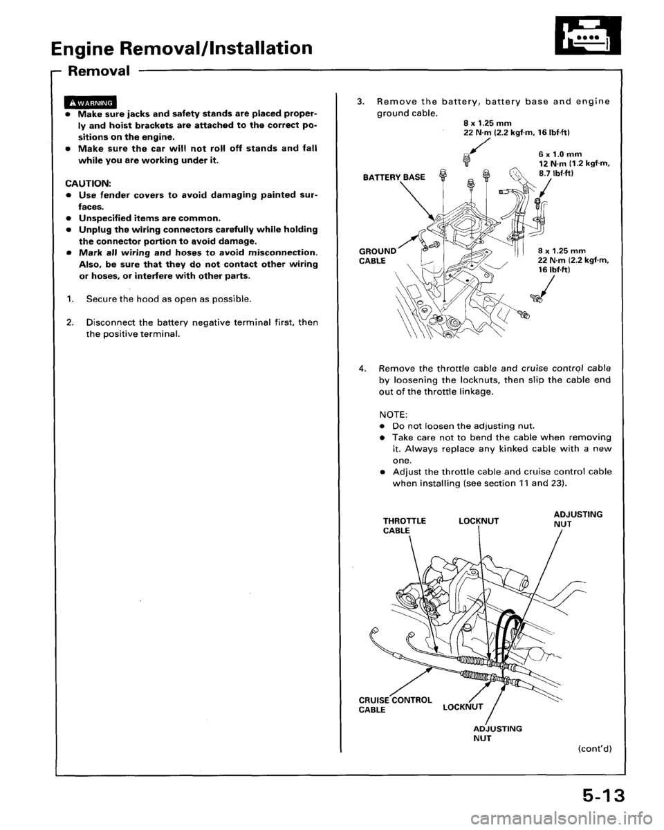 HONDA ACCORD 1995  Service Repair Manual 