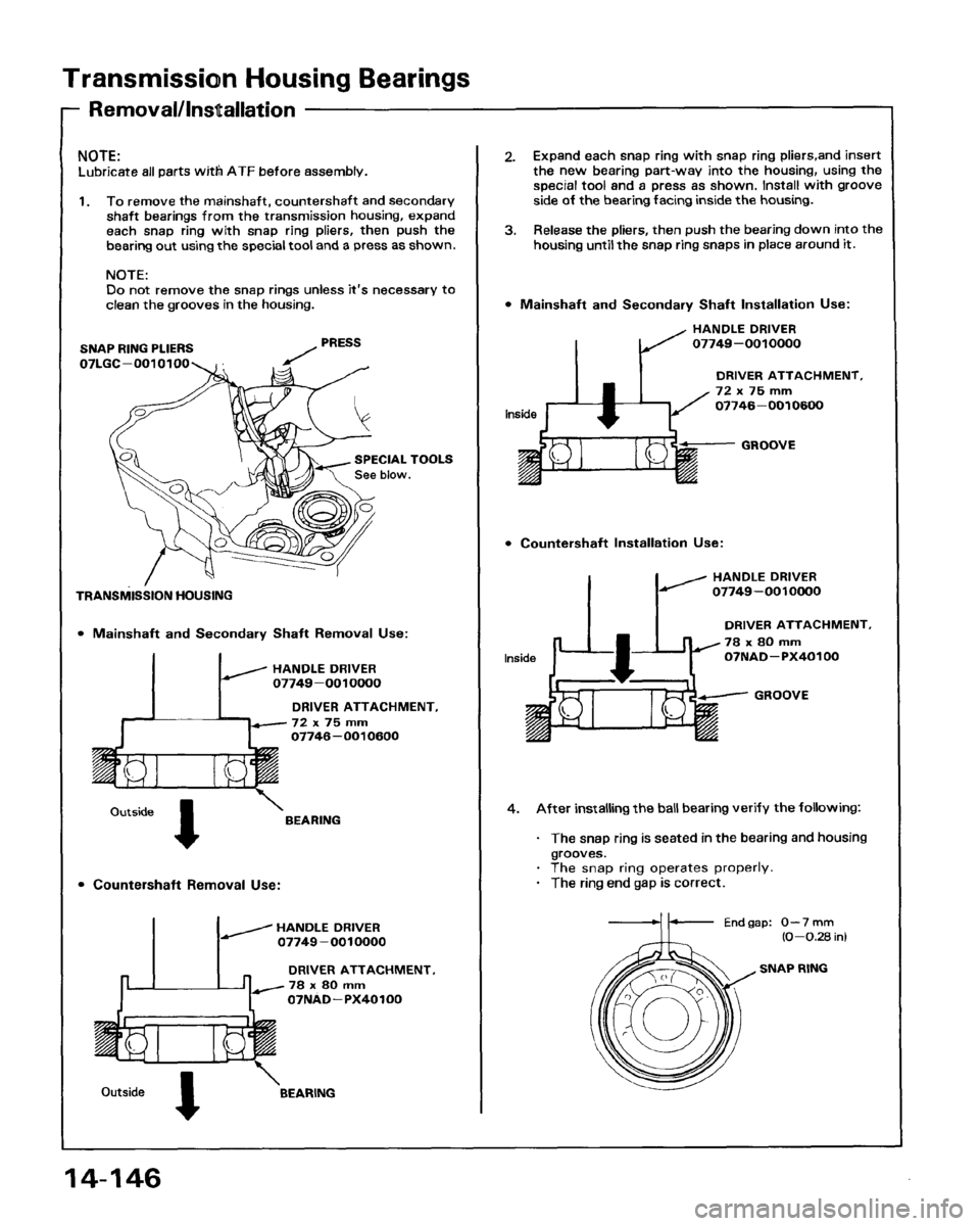 HONDA ACCORD 1995  Service Repair Manual 